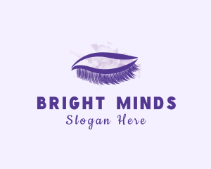 Watercolor Beauty Eyelash logo