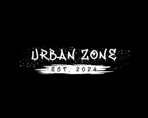 Urban Grunge Graffiti logo design