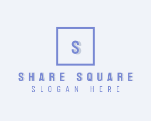 Corporate Square Lettermark logo design