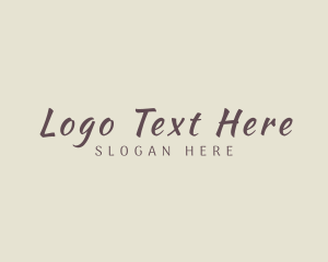 Simple Elegant Business logo