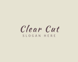 Simple Elegant Business logo design