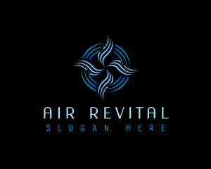 Cooling Air Conditioning logo design