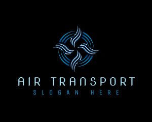 Cooling Air Conditioning logo design