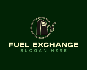 Diesel Gasoline Fuel logo
