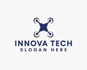 Drone Tech Gadget logo design