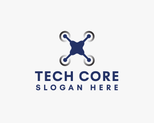 Drone Tech Gadget logo design