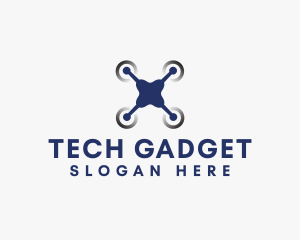 Drone Tech Gadget logo design