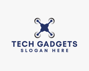 Drone Tech Gadget logo design