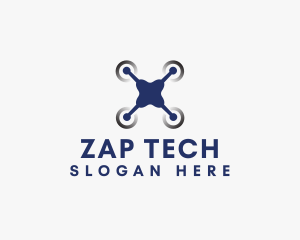 Drone Tech Gadget logo design