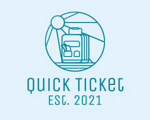 Blue Ticket Booth logo
