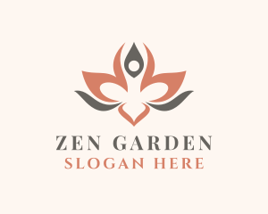 Zen Yoga Meditation  logo design