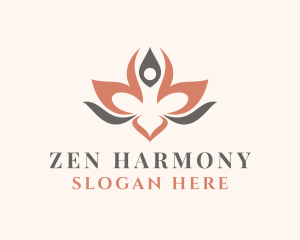 Zen Yoga Meditation  logo design