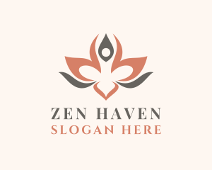 Zen Yoga Meditation  logo design