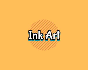 Quirky Pop Art logo design