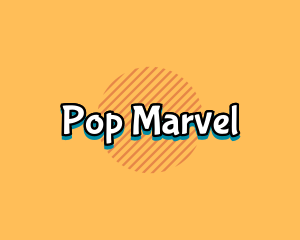 Quirky Pop Art logo design