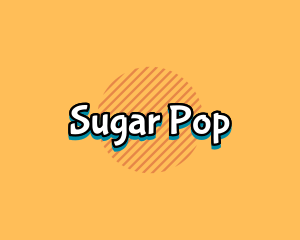 Quirky Pop Art logo design