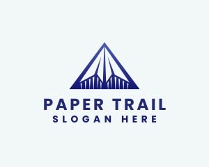 Aviation Paper Plane logo design