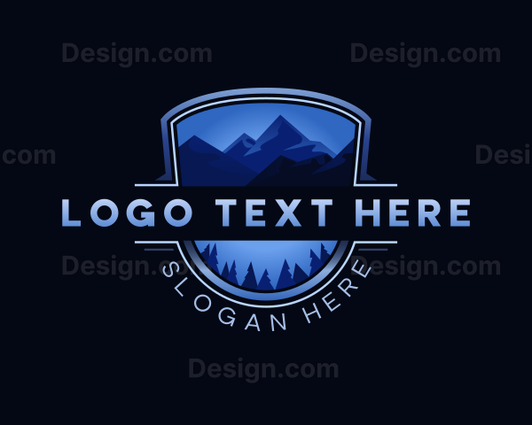 Mountain Outdoor Alpine Logo