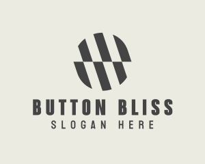 Illusion Striped Circle logo design