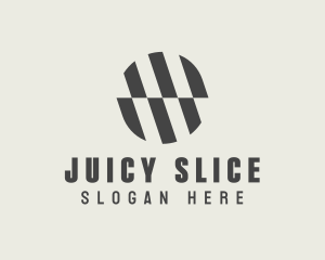 Illusion Striped Circle logo design