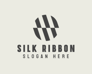 Illusion Striped Circle logo design