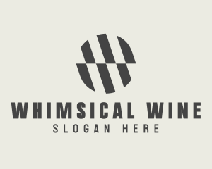 Illusion Striped Circle logo design