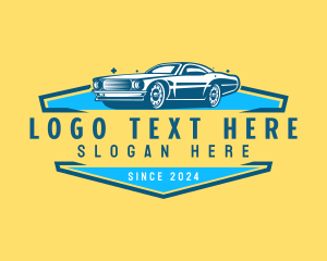 Retro Car Detailing logo