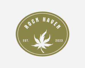Medicinal Marijuana Leaf logo