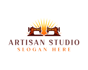 Artisan Sewing Machine logo design