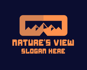 Goggles Mountain Scenery logo