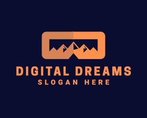 Goggles Mountain Scenery logo