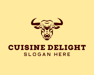 Bull Steakhouse Restaurant logo design