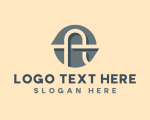 Social Media - Advertising Media Startup Letter A logo design