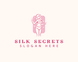 Elegant Female Lingerie  logo design