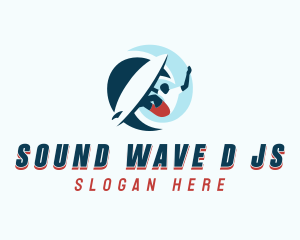 Wave Sea Surfer logo design