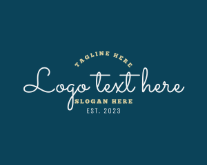 Cursive Elegant Company logo