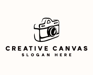 Camera Minimalist Creative logo design