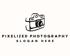 Camera Minimalist Creative logo design