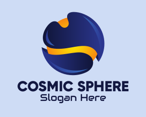 Modern Tech Sphere  logo design