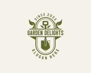 Shovel Yard Gardening logo design