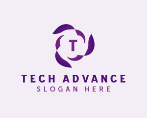 Tech Artificial Intelligence App logo design