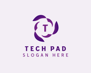 Tech Artificial Intelligence App logo design