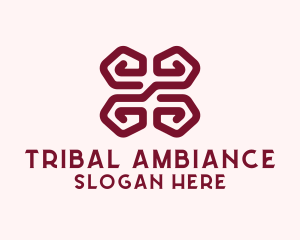 Ancient Tribal Swirl logo design