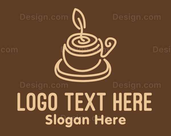 Coffee Candle Cup Logo