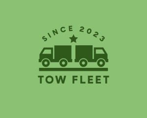 Logistics Trucking Company logo design