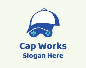 Gamer Cap Controller  logo design