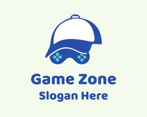 Gamer Cap Controller  logo design