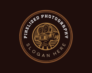 Film Cinema Camera logo design