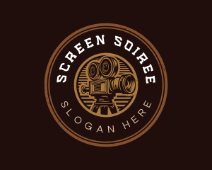 Film Cinema Camera logo design