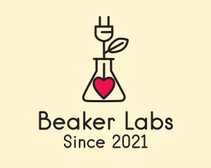 Heart Beaker Plug  logo